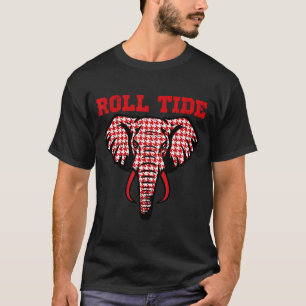 Elephant Roll Tide Women Kids Boys Girls Youth Tee