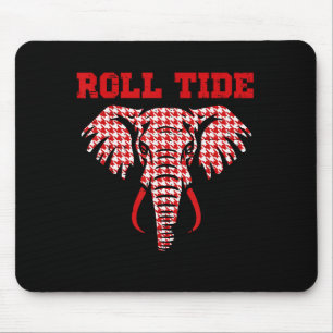 Elephant Roll Tide Women Kids Boys Girls Youth Tee Mouse Mat