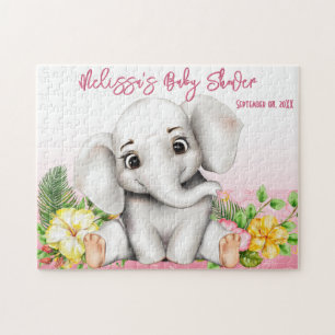 Elephant Safari Jigsaw Puzzle