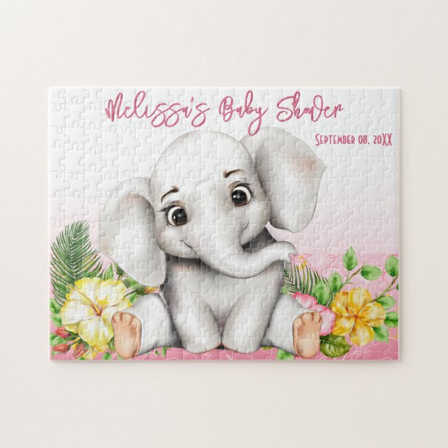 Elephant Safari Jigsaw Puzzle (Horizontal)