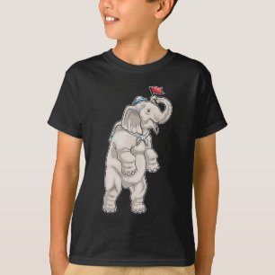 Elephant Sailor Sailor hat T-Shirt