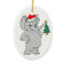 Elephant Santa Hat