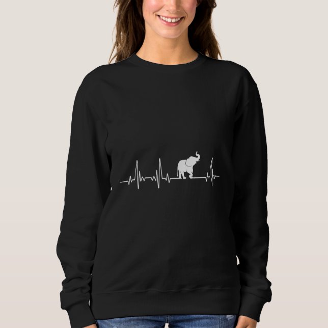 Elephant Save The Animals Sweatshirt (Front)