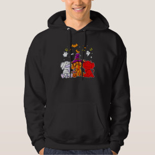 Elephant Scare And Cute Elephant Hoodie
