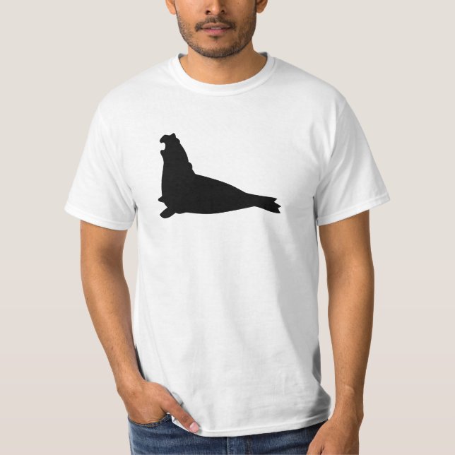Elephant Seal Shirt Black (Front)