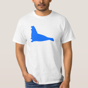 Elephant Seal Shirt Blue