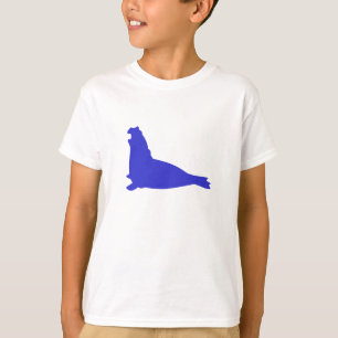 Elephant Seal Shirt Palatinate Blue