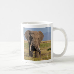 Elephant Searching Coffee Mug