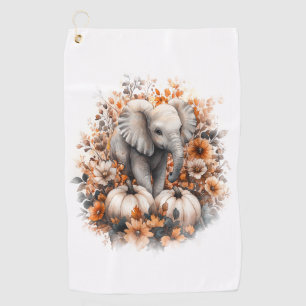 Elephant Shirt Country Pumpkin Golf Towel