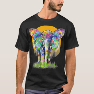 Elephant Shirt Men Women Elephant Lover Graphic El
