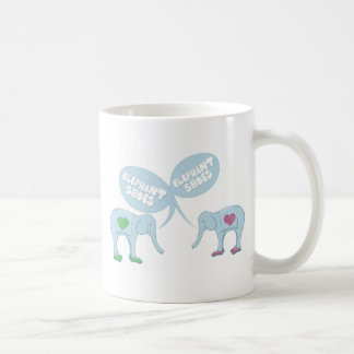 Elephant Shoes Coffee Mug