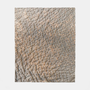 Elephant Skin: Abstract Texture Background Fleece Blanket