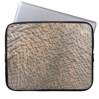 Elephant Skin: Abstract Texture Background Laptop Sleeve