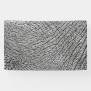 Elephant skin banner