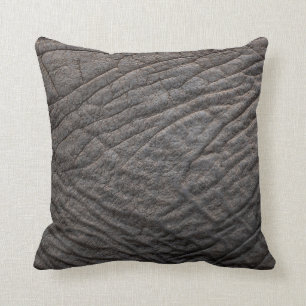 Elephant skin texture pachyderm cushion