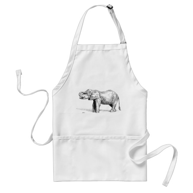 Elephant Standard Apron (Front)