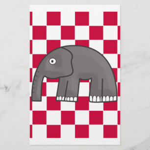 elephant stationery