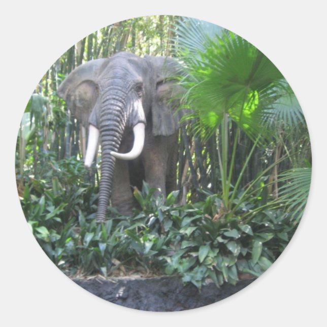 Elephant sticker (Front)