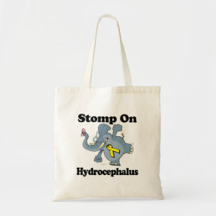 Elephant Stomp On Hydrocephalus Tote Bag