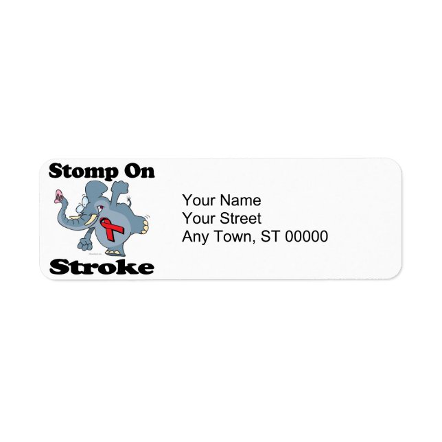 Elephant Stomp On Stroke (Front)