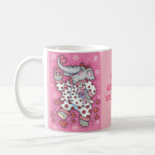 Elephant Sweetheart VALENTINE MUG
