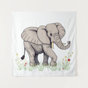 Elephant Tapestry