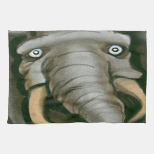 Elephant Tea Towel