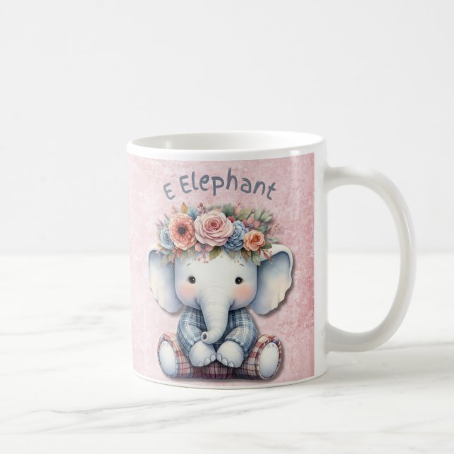 Elephant-Themed Nursery: Adorable Décor  Coffee Mug (Right)