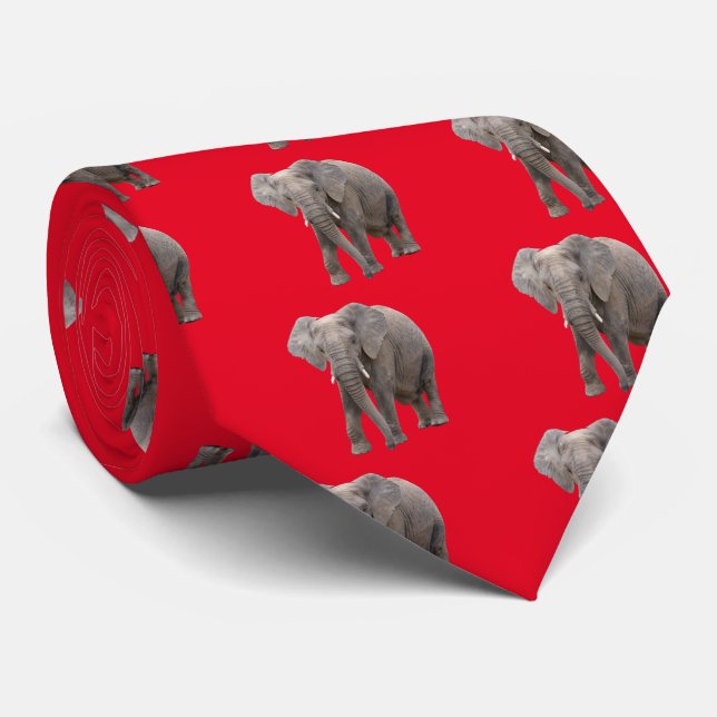 Elephant Tie (Rolled)