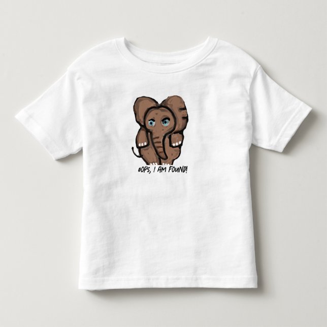 Elephant Toddler T-Shirt (Front)