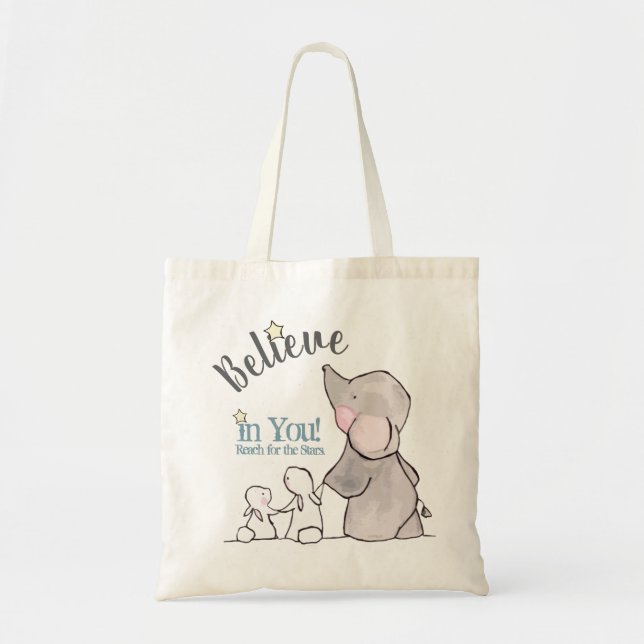 Elephant Tote Bag (Front)