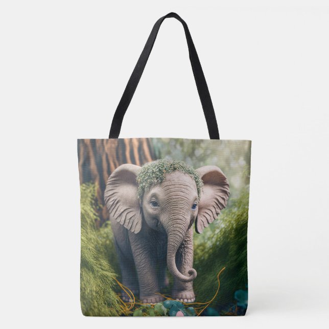 Elephant Tote Bag (Front)