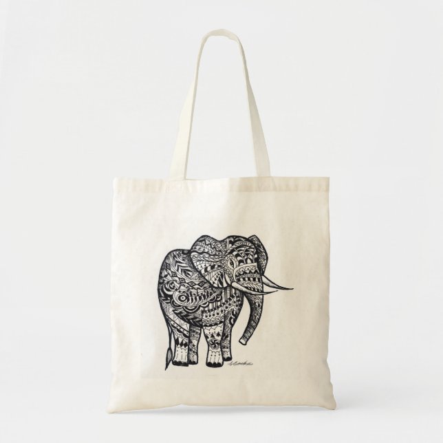 Elephant tote bag (Front)