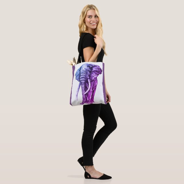 Elephant Tote Bag (On Model)