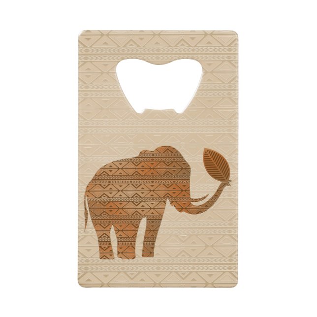 Elephant Tribal Art Design (Front)