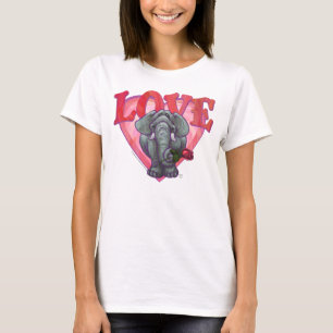Elephant Valentine's Day T-Shirt