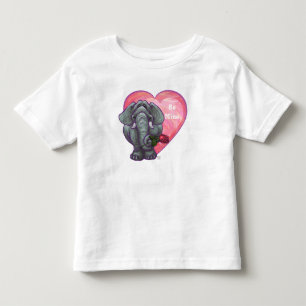 Elephant Valentine's Day Toddler T-Shirt