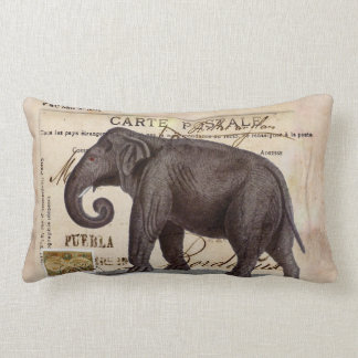 Elephant Vintage Pillow Chic