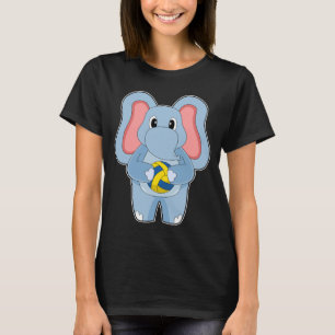 Elephant Volleyball player Volleyball T-Shirt
