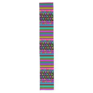Elephant Walk & Stripes Pattern + your ideas Long Table Runner