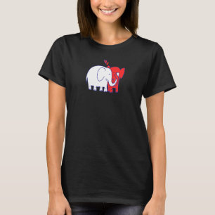 Elephant Wedding Anniversary Engagement Party Him T-Shirt
