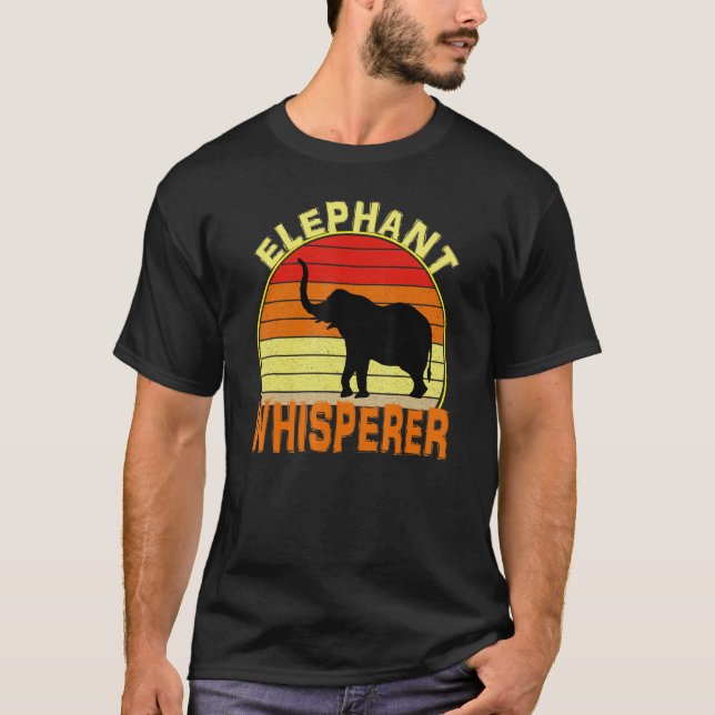 Elephant Whisperer T-Shirt (Front)