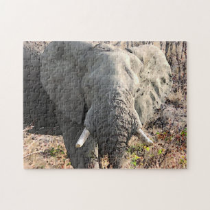 Elephant Wild Animals Art Jigsaw Puzzle