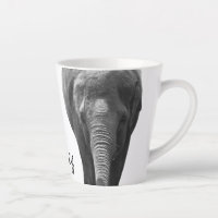 Elephant Wildlife Art Personalised Name Animal