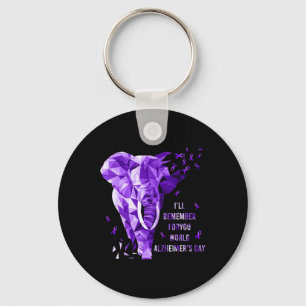 Elephant Will Remember For You World Heimerheimer Key Ring