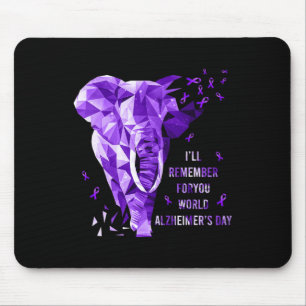 Elephant Will Remember For You World Heimerheimer Mouse Mat