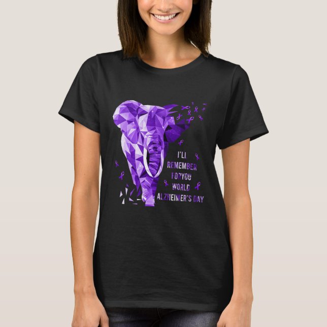 Elephant Will Remember For You World Heimerheimer  T-Shirt (Front)