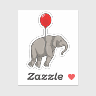 Elephant with Balloon
