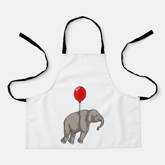 Elephant with Balloon Apron (Front)