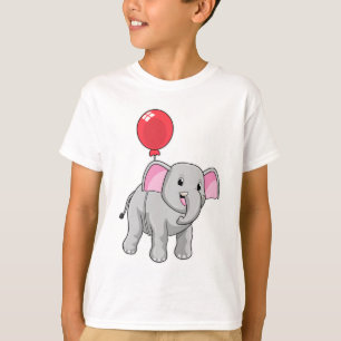 Elephant with Balloon T-Shirt
